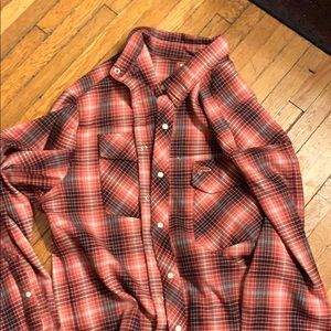 Simms Guide flannel snap button up long sleeve